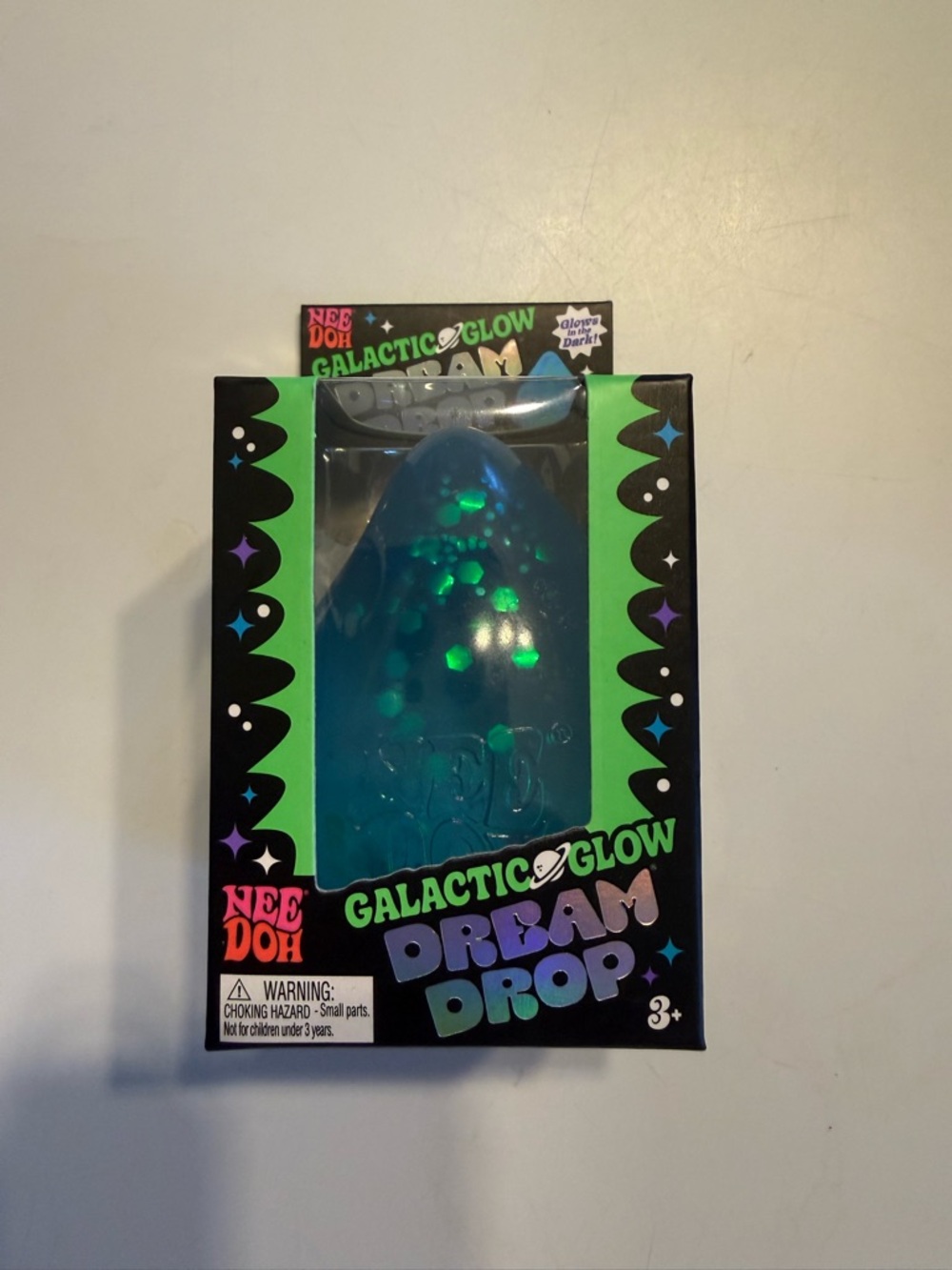 NeeDoh Galactic Glow Dream Drop - Blue